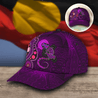 Aboriginal Purple The Lizard and The Sun Classc Cap