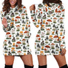 Many mushroom pants Hoodie Dress-Apparel-NTH-Hoodie Dress-S-Vibe Cosy™