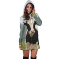 3D All Over Printed Dutch Cow Hoodie Dress-Apparel-HD09-Hoodie Dress-S-Vibe Cosy™