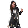 Beautiful Cow Farmer Hoodie Dress-Apparel-HD09-Hoodie Dress-S-Vibe Cosy™