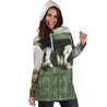 Two Cow Hoodie Dress-Apparel-HD09-Hoodie Dress-S-Vibe Cosy™