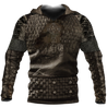 Irish Armor Knight Warrior Chainmail 3D All Over Printed Shirts For Men and Women AM020301-Apparel-TT-Hoodie-S-Vibe Cosy™