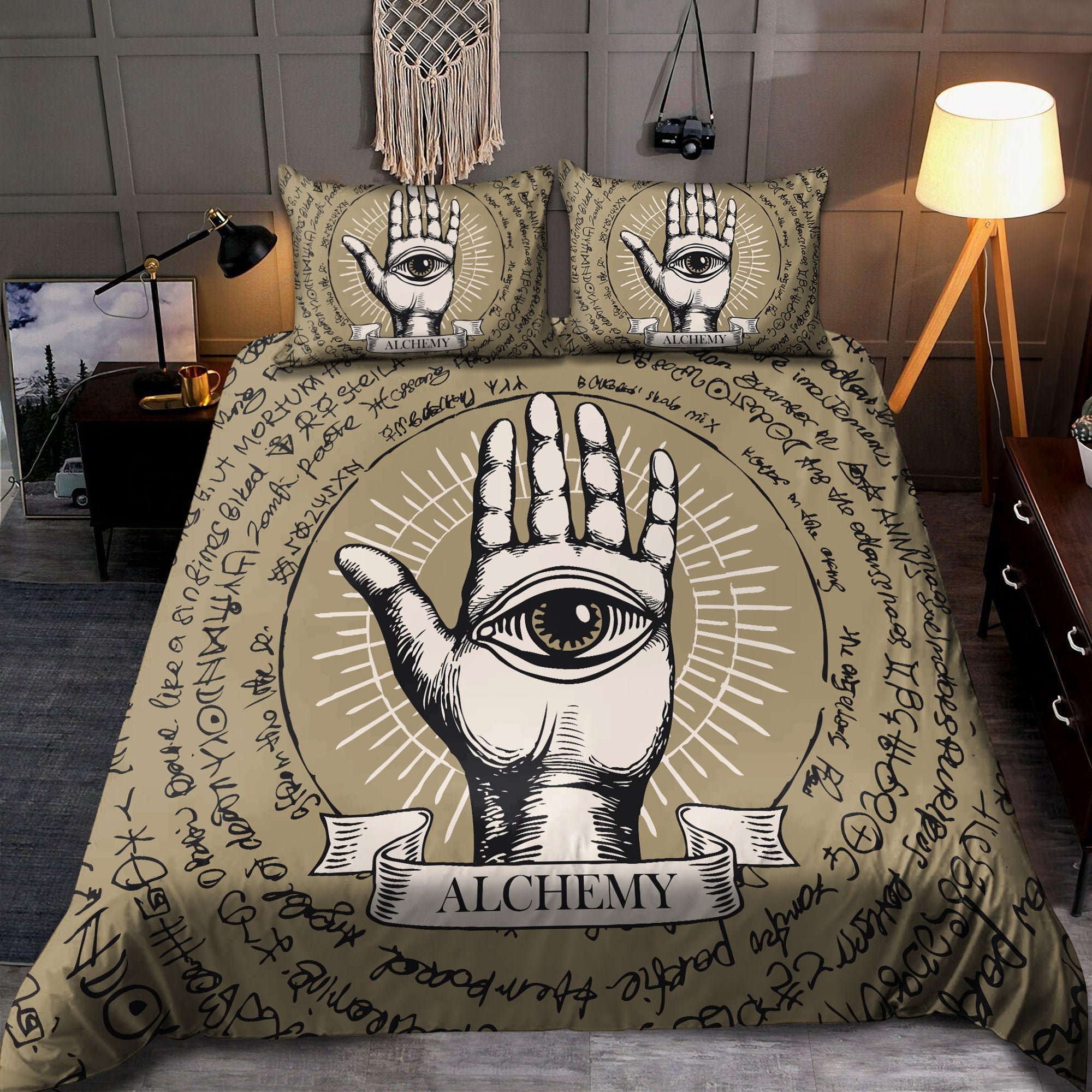 Alchemy 3D All Over Printed Bedding Set