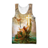 Christian Jesus Easter Day 3D All Over Printed Unisex Shirts