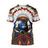 Native American 3D All Over Printed Unisex Shirts No 02