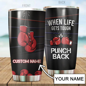 Custom Name Boxing Tumbler