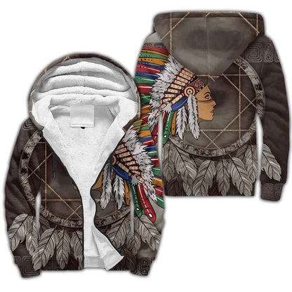 Native American 3D All Over Printed Unisex Shirts