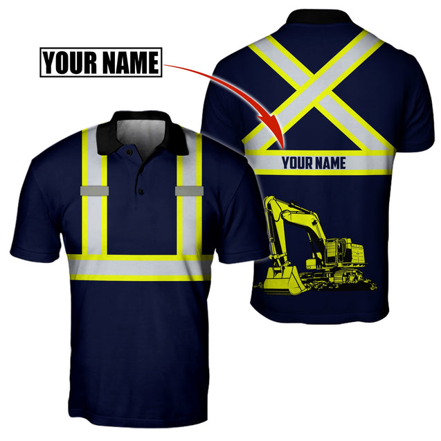 Customize Name Heavy Equipment Operator 3D All Over Printed Unisex Shirt