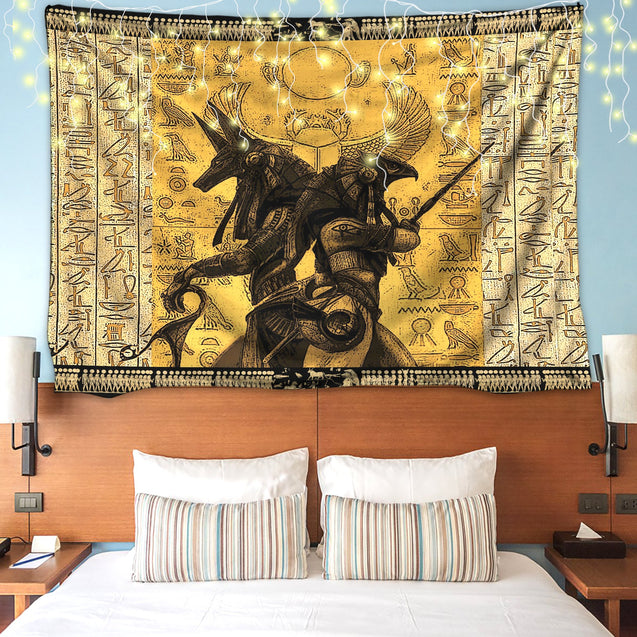 Ancient Egypt 3D All Over Printed Tapestry