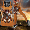 Native American 3D All Over Printed Legging + Hollow Tank Combo