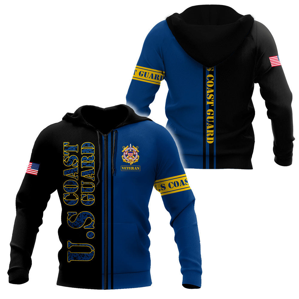 US Coast Guard 3D All Over Printed Unisex Shirts