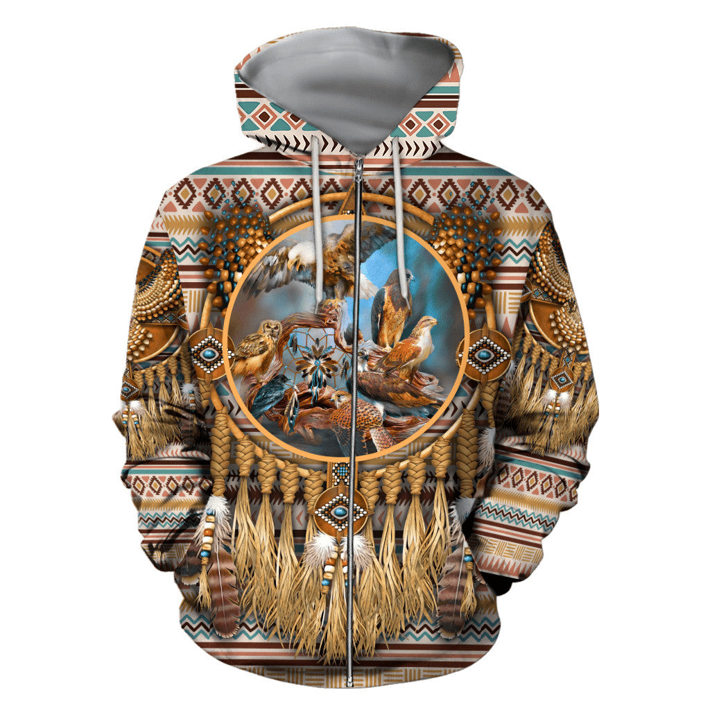 Native American 3D All Over Printed Unisex Shirts