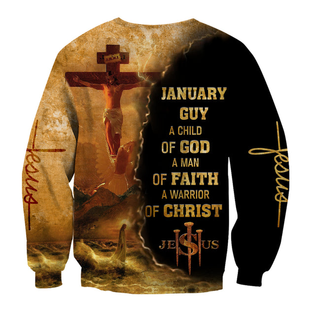 January Guy - Child Of God 3D All Over Printed Unisex Shirts