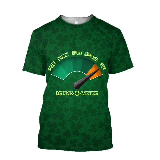 Customize Name Irish Saint Patrick's Day 3D All Over Printed Unisex Shirt