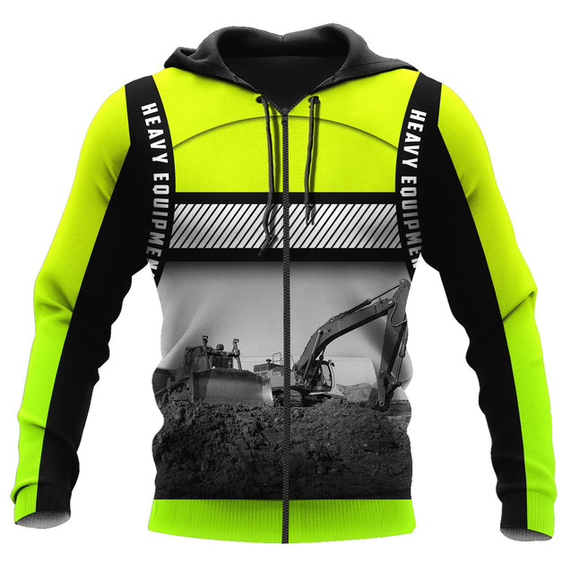 Customize Name Heavy Equipment Operator 3D All Over Printed Unisex Shirt