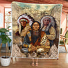 Native American 3D All Over Printed Quilt