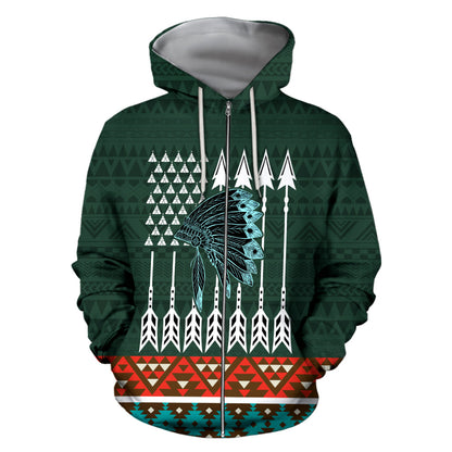 Native American 3D All Over Printed Unisex Shirts