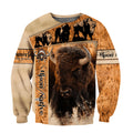 Bison Native American 3D All Over Printed Unisex Shirts