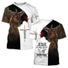 Jesus In My Heart, Hunting In My Vein 3D All Over Printed Unisex Shirt