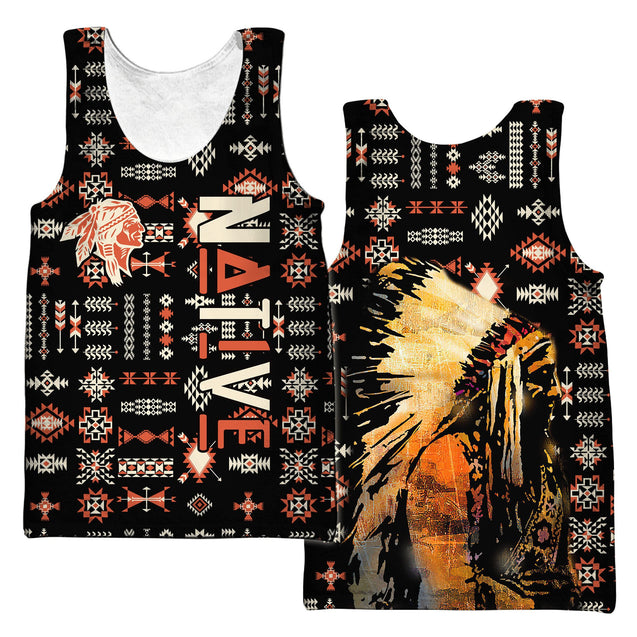 Native American 3D All Over Printed Unisex Shirts