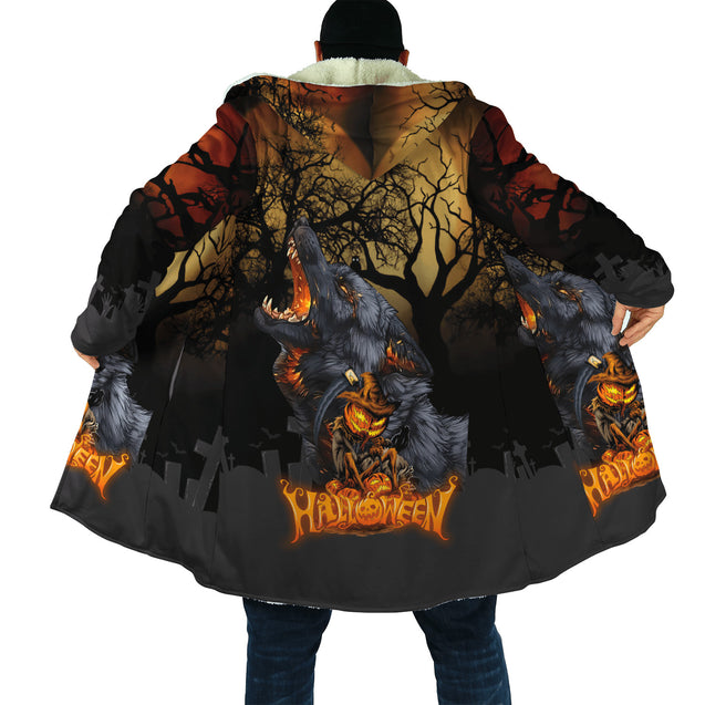 Halloween Wolf 3D All Over Printed Unisex Shirts No 04