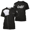 Custom Name Master Chef 3D All Over Printed Unisex Shirts