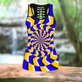 Psychedelic Circle Hippie Combo Outfit DQB07152003-TQH-Apparel-TQH-No Legging-S-Vibe Cosy™