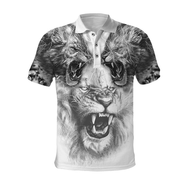 Double Alpha King Tattoo 3D All Over Printed  Unisex Shirts