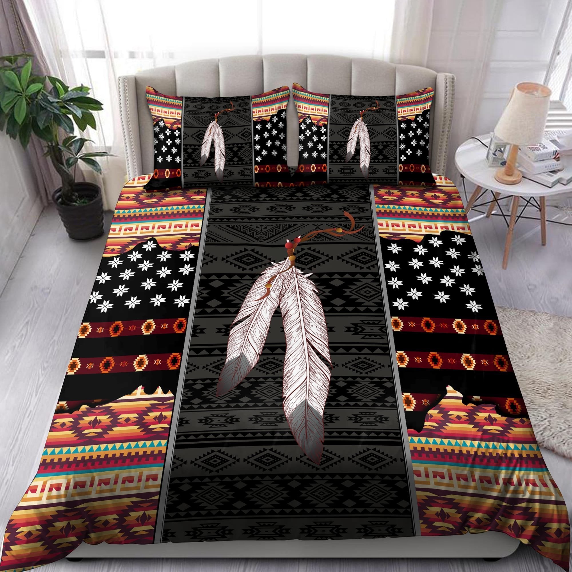 Native American 3D All Over Printed Bedding Set