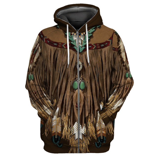 Native American 3D All Over Printed Unisex Shirts