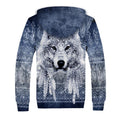 Wolf Native American 3D All Over Printed Unisex Shirts No 16