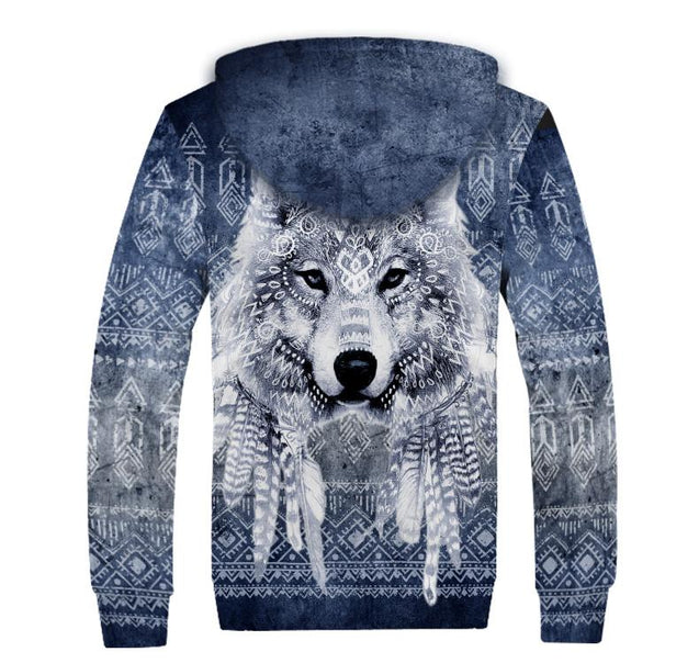 Wolf Native American 3D All Over Printed Unisex Shirts No 16