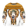 Wolf Native American 3D All Over Printed Unisex Shirts No 04