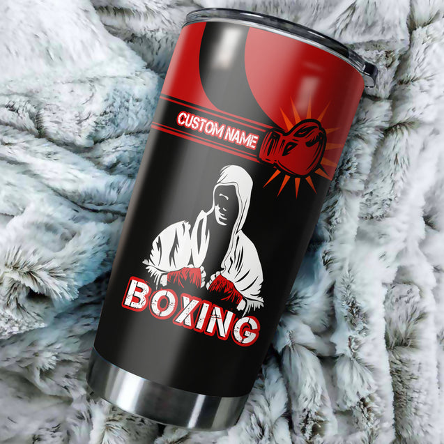 Custom Name Boxing Tumbler