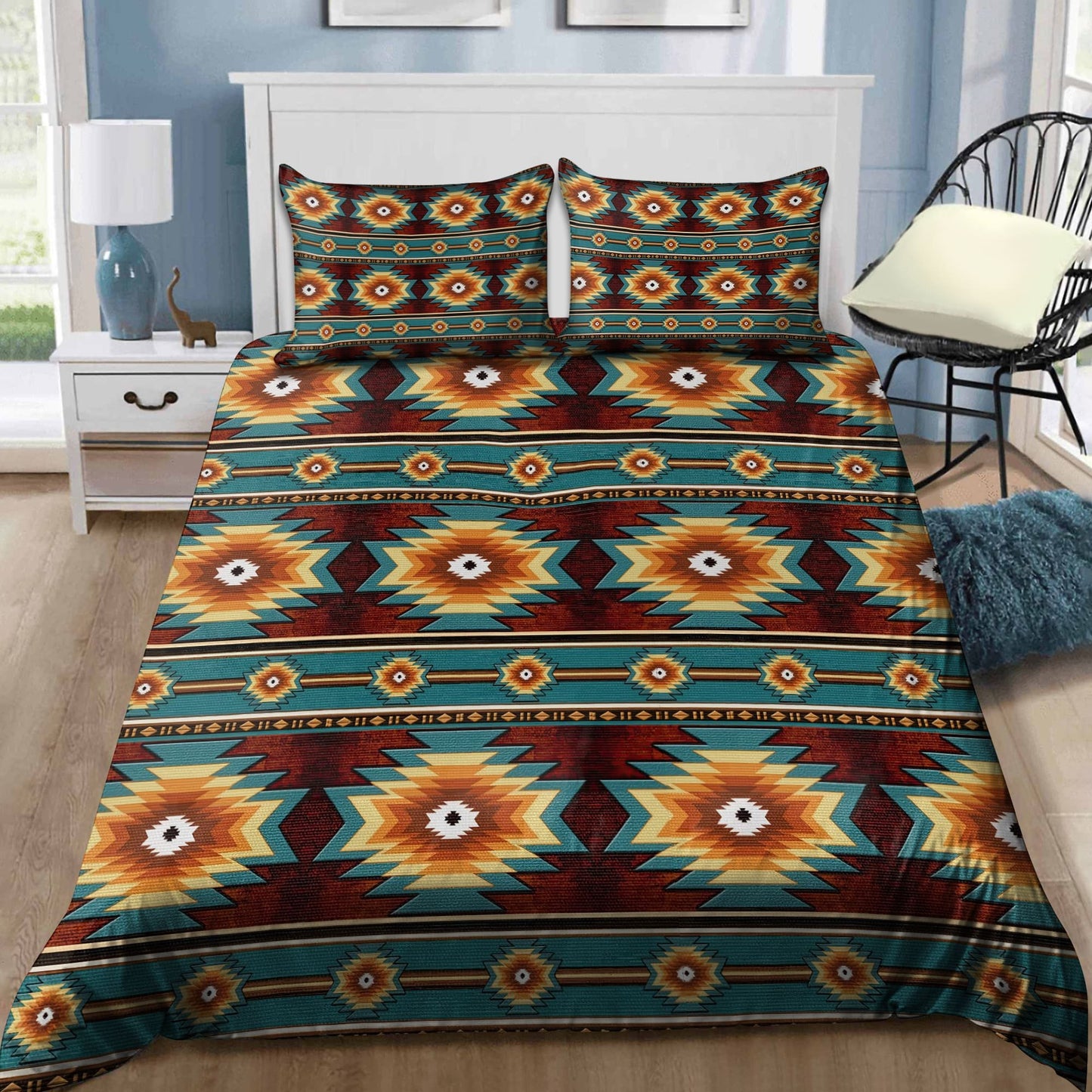 Native American 3D All Over Printed Bedding Set