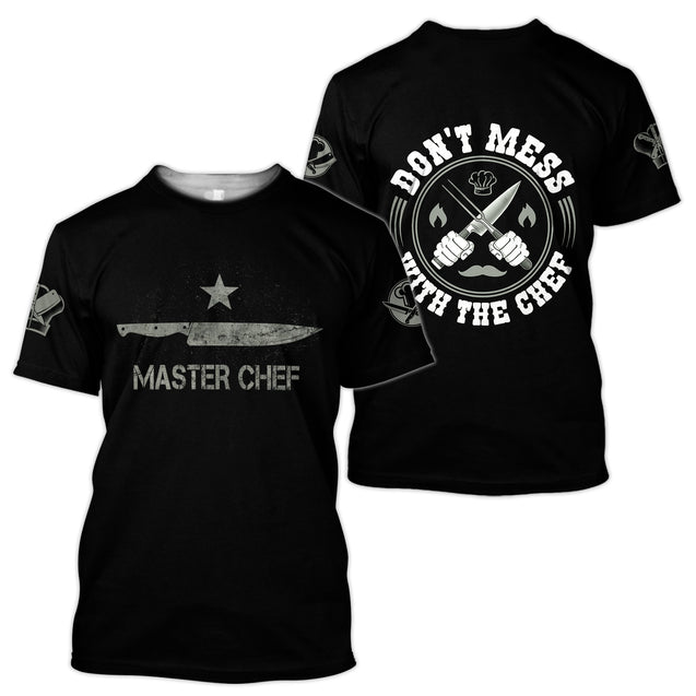 Master Chef 3D All Over Printed Unisex Shirts