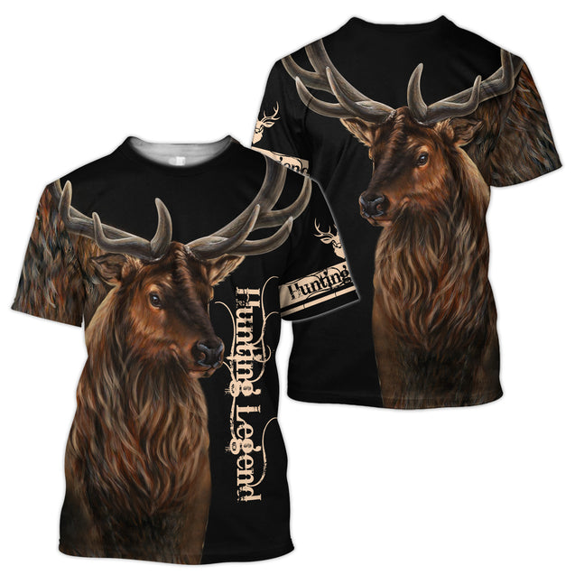 Hunting Legend 3D All Over Printed Unisex Shirts