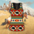 Native American legging + hollow tank combo