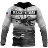US Navy Veteran 3D All Over Printed Unisex Shirts