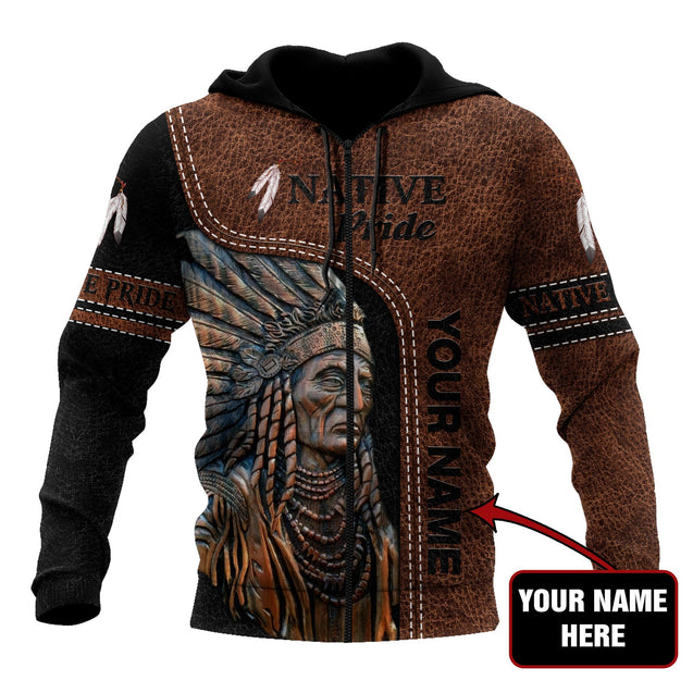 Custom Name Native American 3D All Over Printed Unisex Shirts