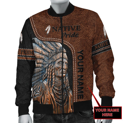 Custom Name Native American 3D All Over Printed Unisex Shirts