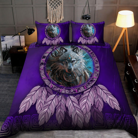 Wolf 3D All Over Printed Bedding Set