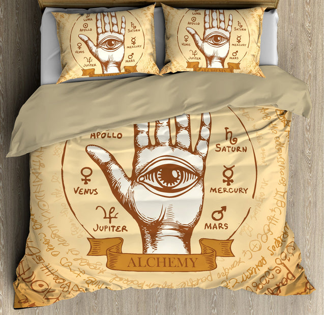 Alchemy 3D All Over Printed Bedding Set