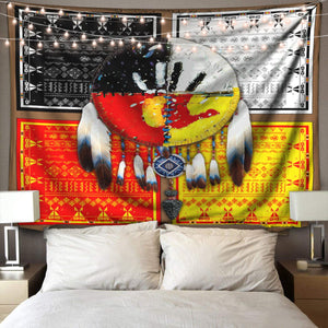 Native American 3D All Over Printed Tapestry