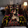 Tattoo Skull Girl Bedding Set DQB07302003-TQH-BEDDING SETS-TQH-Twin-Vibe Cosy™