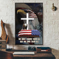 American Poster Vertical 3D Printed