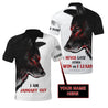 Custom Name January Guy Wolf 3D All Over Printed Unisex Shirts