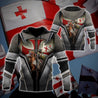 Premium Knight Templar All Over Printed Shirts For Men And Women