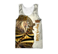 Custom Name March King Lion 3D All Over Printed Unisex Shirts