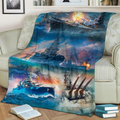 US Navy 3D All Over Printed Blanket